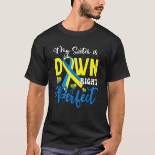 Down-Syndrom-Bewusstsein Meine Schwester Ist Ganz T-Shirt