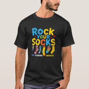 Down-Syndrom-Bewusstsein - Rock Deine Socken T-Shirt