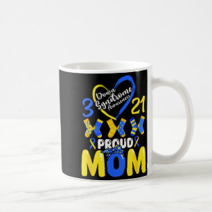 Down-Syndrom-Bewusstsein Stolz-Mama Sohn Tochter Kaffeetasse