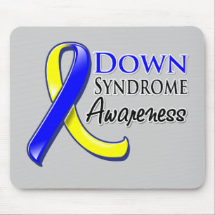 Down-Syndrom Bewusstseins-Band Mousepad