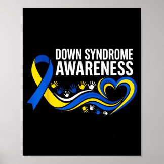 Down-Syndrom-Bewusstseins-Schwimmerband-Inklusion Poster