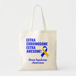 Down Syndrom Extra Chromosom Extra Phantastisch Tragetasche