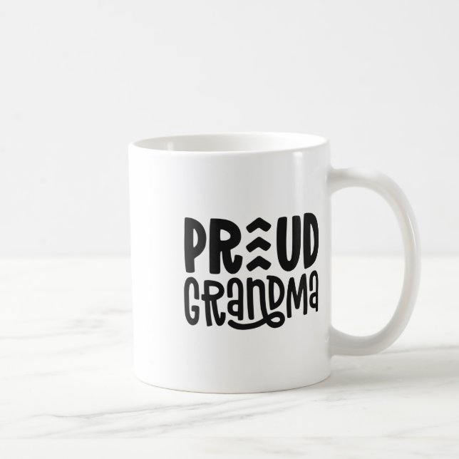 Down-Syndrom Oma Awareness-Geschenk Lucky Arrows Kaffeetasse (Rechts)