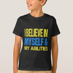 Down Syndrome Awareness ADHD Awareness Autism Spec T-Shirt