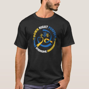 Down Syndrome Awareness Day 21 März Down Right Pe T-Shirt
