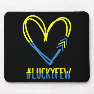 Down Syndrome Awareness Day 3 Pfeile Glück wenigen Mousepad