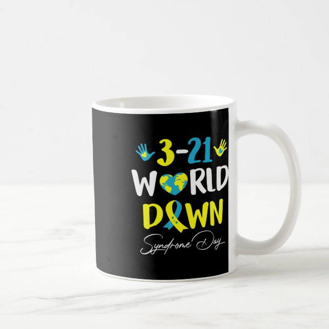 Down Syndrome Awareness Day Extra Chromosome Kaffeetasse (Rechts)