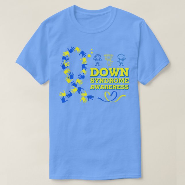 Down Syndrome Awareness Day T-Shirt (Design vorne)
