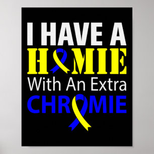 Down Syndrome Awareness Extra Chromosome Poster
