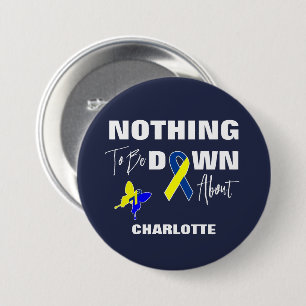 Down Syndrome Awareness Fun Personalisiert Button