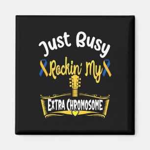 Down Syndrome Awareness Kleinkind Kinder Extra Chr Magnet