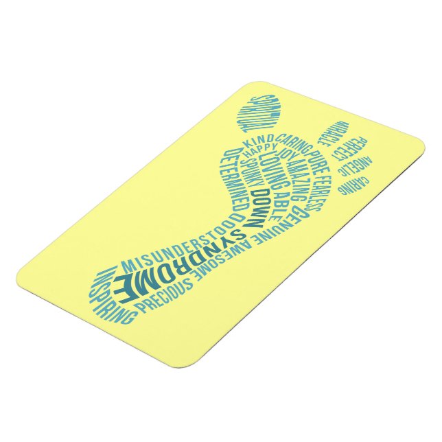 Down Syndrome Awareness Magnet (Linke Seite)