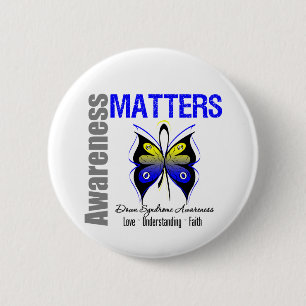 Down Syndrome Awareness Matters Button