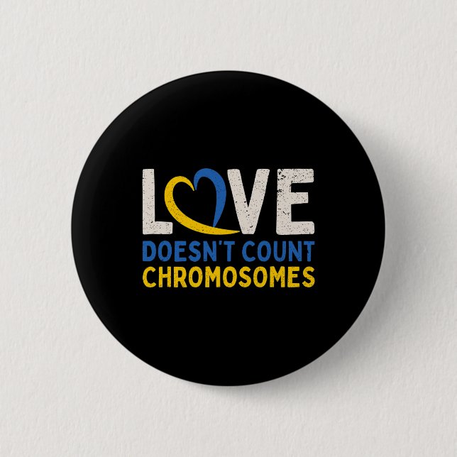 Down Syndrome Awareness Phantastisch Down Syndrome Button (Vorderseite)