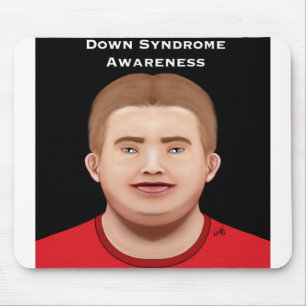 Down Syndrome Awareness.PNG Mousepad