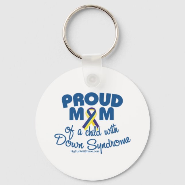 Down Syndrome Awareness Schlüsselanhänger (Vorderseite)