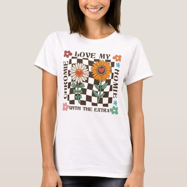 Down Syndrome Awareness Shirt, Liebe meine Heimat  T-Shirt (Vorderseite)