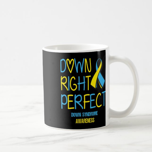 Down Syndrome Awareness Trisomy 21 Kaffeetasse (Rechts)