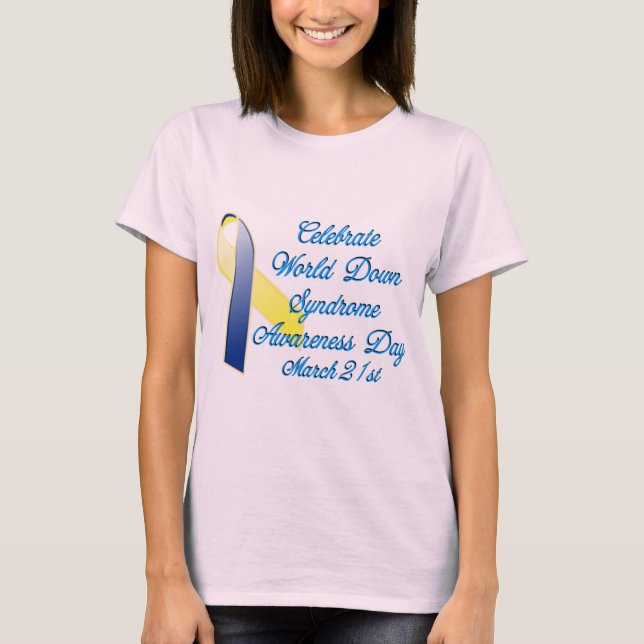Down Syndrome Day T-Shirt (Vorderseite)