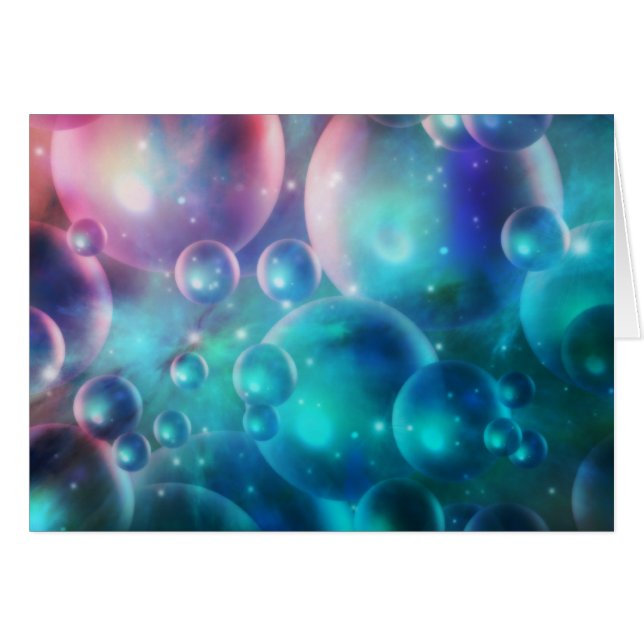 Down the Empyrean Stream Card (Vorderseite (Horizontal))