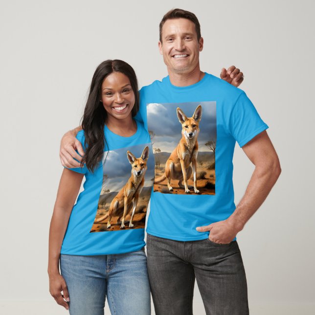 **"Down Under Deluxe: The Kangaringo Design"** T-Shirt (Unisex)