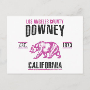 Downey Postkarte