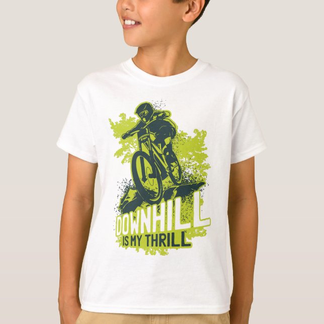 Downhill Biking T-Shirt (Vorderseite)