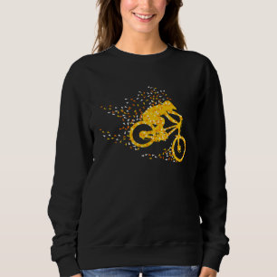Downhill-Geometrie-Polygon-MTB-Mountainbike-Fahrra Sweatshirt