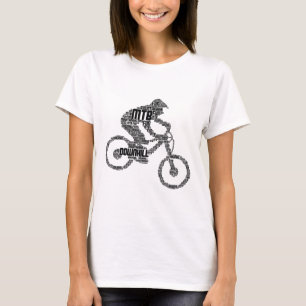 Downhill-Mountainbike-Fahrer Mtb Mountainbiker Bo T-Shirt