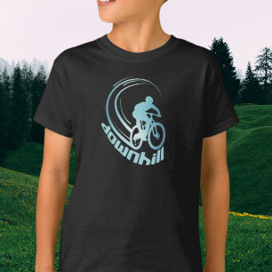 Downhill Mountainbike MTB Bekleidungskinder T-Shirt
