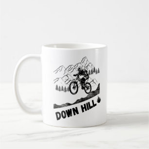 Downhill-Mountainbiking Kaffeetasse
