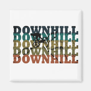 Downhill-Mountainbiking Magnet
