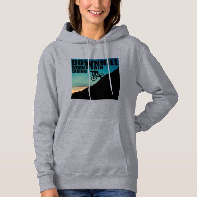 Downhill MTB Hoodie (Vorderseite)
