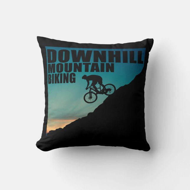 Downhill MTB Kissen (Vorderseite)