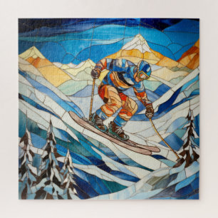 Downhill Skier Puzzle