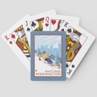 Downhill Snow Skier - White Pass, Washington