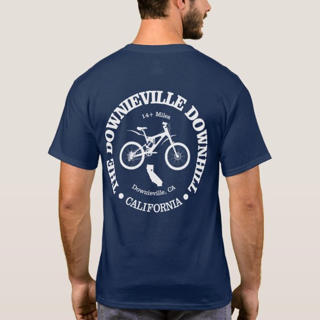 Downieville Downhill (MTB) T-Shirt (Rückseite)