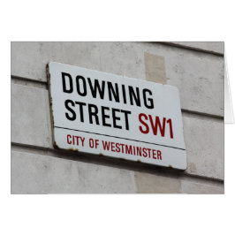 Downing Street Sign