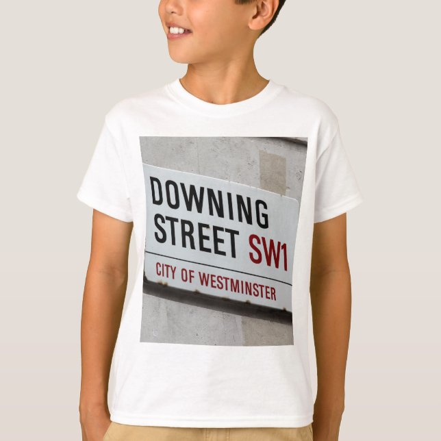 Downing Street Sign T-Shirt (Vorderseite)