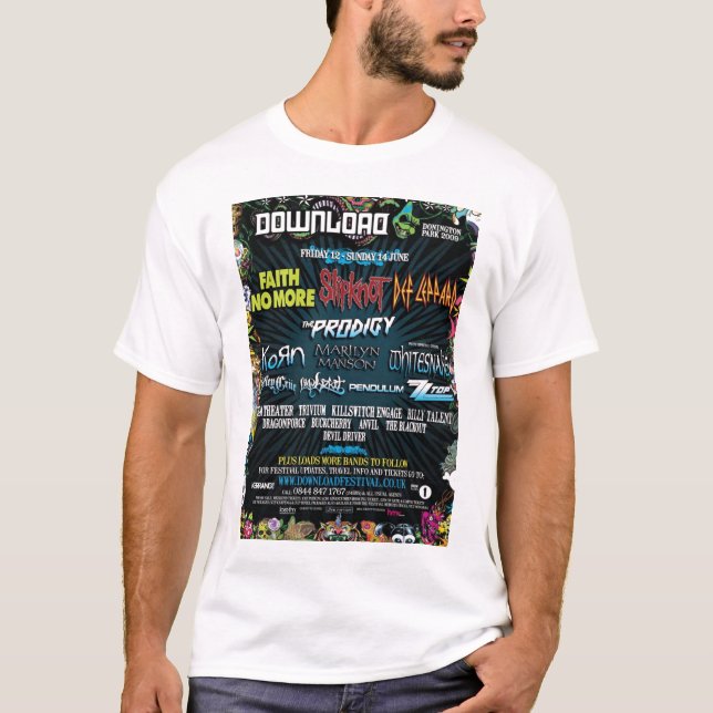 Download-Festival T-Shirt (Vorderseite)