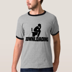 Download - Funny Toilet Kackend T-Shirt