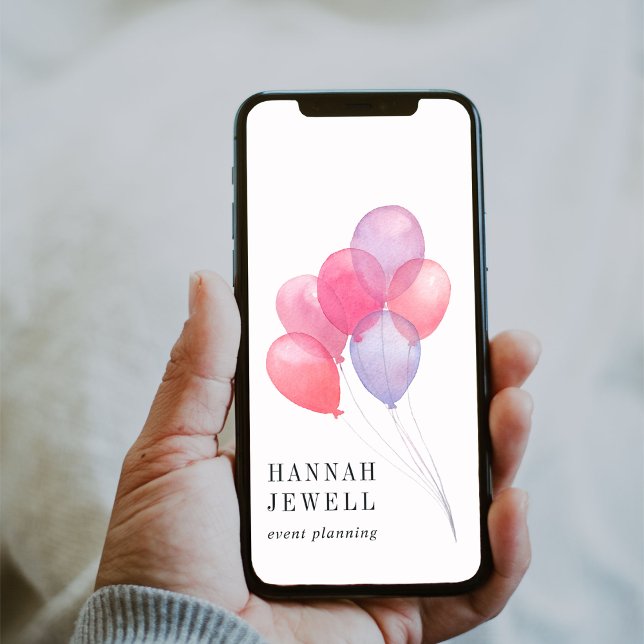 Download-Logo für Watercolor-Ballon-Logos Geschäft Poster (Von Creator hochgeladen)