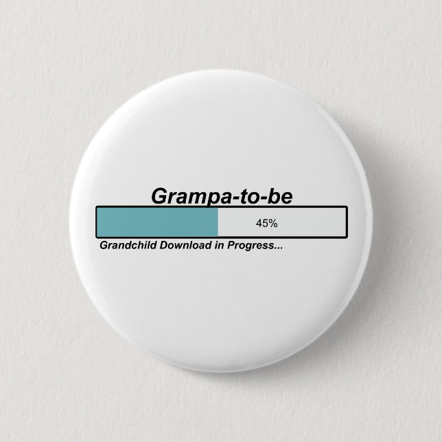 Downloading Grampa zum zu sein Button (Vorderseite)