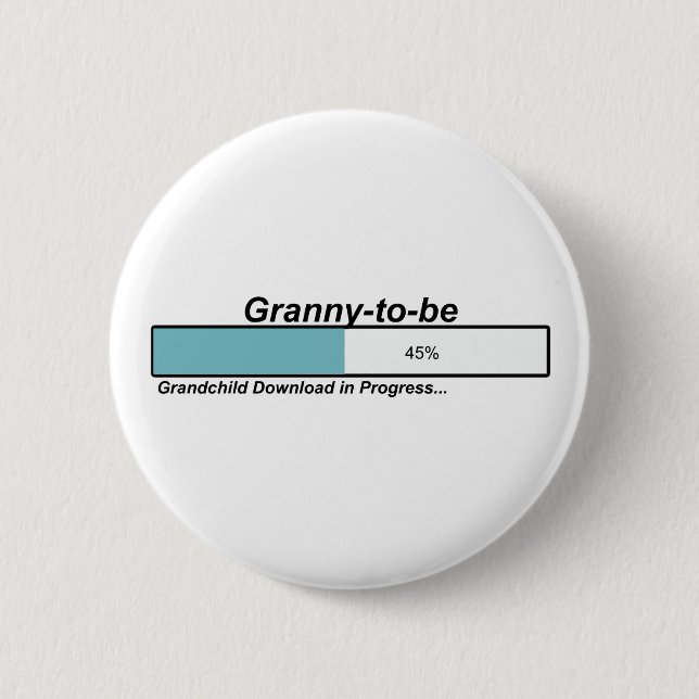Downloading-Oma zum zu sein Button (Vorderseite)