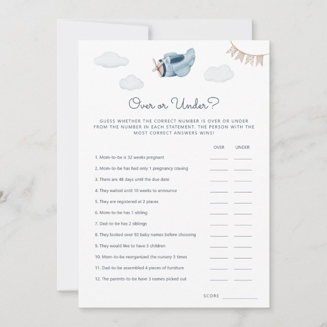 Downloads über oder unter Game Card Einladung (Vorderseite)