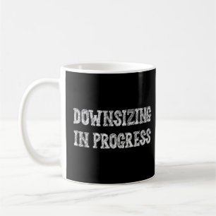 Downsiegen des Gym Workout-Spaßes in Progress Kaffeetasse
