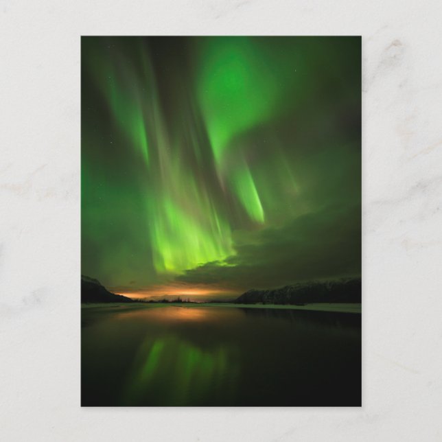 Downstream Aurora Postkarte (Vorderseite)