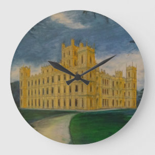 Downton Abbey Clock Große Wanduhr