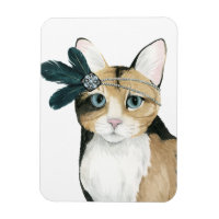 Downton Cat | Mit Federn bekleidet.