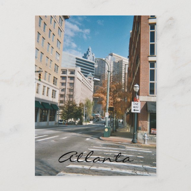Downtown Atlanta Postkarte (Vorderseite)